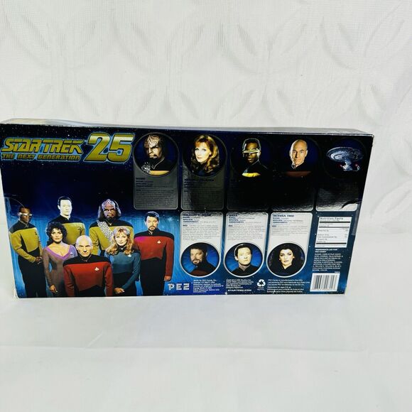 Star Trek PEZ Collectors Set Exclusive Next Generation 25th Anniversary 143237 - Picture 8 of 9